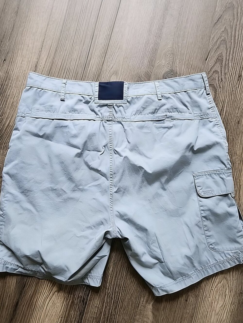Weekender Trader Cargo Men's Shorts Light Blue Size 38 Hiking Camping - Picture 2 of 5